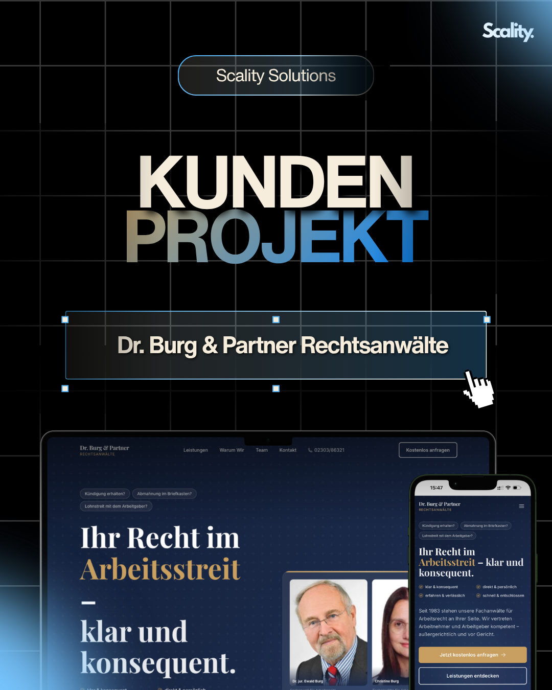Dr. Burg Kundenprojekt